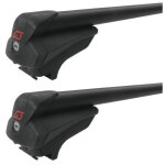 Barres de toit nissan qashqai (03 / 07 - 01 / 14) g3 clop infinity