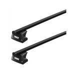 Barres de toit nissan x - trail iv (09 / 22 - ) thule squarebar acier