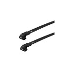 Barres de toit nissan x - trail iv (09 / 22 - ) thule wingbar edge black alu