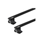 Barres de toit opel zafira life (03 / 19) thule wingbar evo black alu