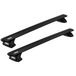 Barres de toit peugeot 5008 (09 / 09 - 02 / 17) thule wingbar evo black alu