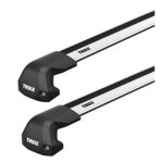 Barres de toit renault megane ii berline (11 / 02 - 10 / 08) thule wingbar edge alu