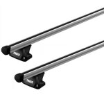 Barres de toit renault trafic ii avec toit rehauss (07 / 01 - 08 / 14) thule probar alu