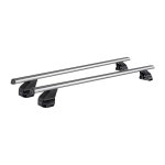Barres de toit renault twingo ii (06 / 07 - 07 / 14) menabo omega m aluminium