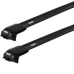 Barres de toit skoda fabia break (01 / 08 - 02 / 15) thule wingbar edge black alu Barres de toit skoda fabia break (01 / 08 - 02 / 15) thule wingbar edge black alu