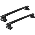 Barres de toit toyota corolla coffre (01 / 19 - ) thule wingbar evo black alu Barres de toit toyota corolla coffre (01 / 19 - ) thule wingbar evo black alu