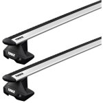 Barres de toit volkswagen golf 8 phase 2 (08 / 23 - ) thule wingbar evo alu