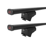 Barres de toit volkswagen polo 2 (09 / 90 - 08 / 94) g3 clop steel 110cm