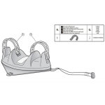 France attelage lot de 2 sangles pour porte - skis menabo igloo France attelage lot de 2 sangles pour porte - skis menabo igloo