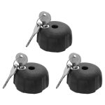 France attelage lot de 3 serrures antivol pour porte - v�los peruzzo