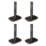 France attelage lot de 4 adaptateurs pour rainures en t thule t - track 697 - 1