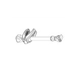 France attelage bras de fixation 302 mm pour porte - vélos thule velocompact 926 France attelage bras de fixation 302 mm pour porte - vélos thule velocompact 926