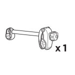 France attelage bras de fixation long pour porte - vlos europower 915 et 916