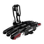 France attelage porte - vlos thule easyfold xt3 noir pour 3 vlos