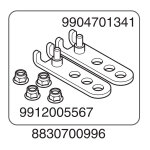 France attelage m�canisme de rabattement pour porte - v�los atera genio pro advanced