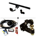 France attelage pack attelage d'origine citron berlingo court (07 / 08 - 10 / 11) standard + faisceau ...