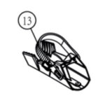 France attelage pice dtache : blocage de roue gauche pour porte - vlos eufab premium 90845l