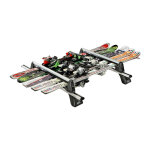 France attelage porte - skis green valley easy rider 4 pour 4 paires de skis ou 2 snowboards