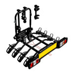 France attelage porte - v�los peruzzo parma noir pour 4 v�los