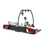 France attelage porte - vlos thule velospace xt 939 pour 3 vlos