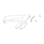 France attelage verre de feu arri�re gauche pour porte - v�los thule easyfold xt