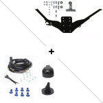 Land rover attelage land cruiser j8 / j80 (05 / 90 - 06 / 96) standard + faisceau universel 7 broches ... Land rover attelage land cruiser j8 / j80 (05 / 90 - 06 / 96) standard + faisceau universel 7 broches ...