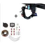 Land rover attelage range rover evoque (09 / 11 - ) rdsov + faisceau universel 7 broches + boitier lectroniqu ...