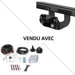Volkswagen attelage vw amarok avec pare - chocs avec marchepied (08 / 10 - 05 / 22) standard + faisceau ...