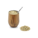 Calebasse�mat� inox 35cl - tasse isotherme, deux bombillas, yerba mate - set � mat� - acier inoxydable ...