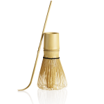 Coffret d'accessoires � matcha - fouet et spatule - coffret d?accessoires en bambou - kusmi tea