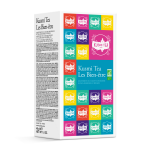 Coffret les bien - �tre bio - th� vert, mat�, th� noir - assortiment de 24 sachets mousseline de th�s ...