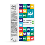 Coffret les essentiels de kusmi tea bio - th� noir et th� vert - assortiment de 24 sachets mousseline ...