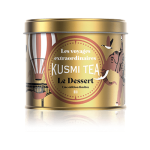 Le dessert - th vert bio pomme, amande et vanille - kusmi tea