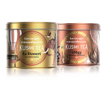 Duo le dessert & glgg bio en vrac - th vert et infusion de nol en vrac - kusmi tea