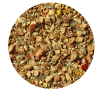 Happy mind - infusion de plantes, pomme - th en vrac - kusmi tea