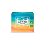 Happy mind - tisane pomme, gingembre, curcuma, bio - m�lange de plantes, �pices et pomme saveur fruit ...