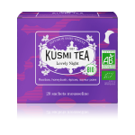 Lovely night - tisane rooibos bio, honeybush, tilleul - kusmi tea