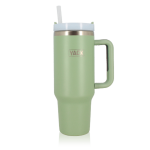 Mug isotherme yack 1, 2l lebrun - travel cup, paille incluse, tendance - mug isotherme 1, 2l yack avec ...
