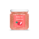 Perles de fruits litchi . grand format - billes de fruits pour bubble tea - billes g�lifi�es � base de ...