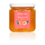 Perles de fruits p�che - billes de fruits pour bubble tea - kusmi tea