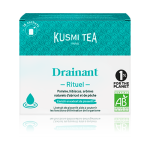 Rituel drainant - tisane dtox bio, fruits et pissenlit - kusmi tea