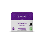 Rituel m�moire - th� vert ginseng, bergamote, mat�, bio - th� vert, mat� et extrait de ginseng, ar�mes ...