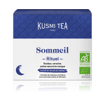 Rituel sommeil - tisane rooibos bio, mlisse, pour dormir - kusmi tea