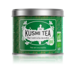 Thé vert à la menthe - thé vert à la menthe - boite à thé en vrac - kusmi tea Thé vert à la menthe - thé vert à la menthe - boite à thé en vrac - kusmi tea