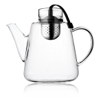 Th�i�re en verre 1, 5l avec filtre inox - vialli design - amo - kusmi tea