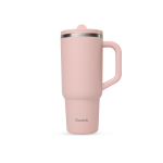 Travel cup 90cl qwetch - mug isotherme, inox recycl�, etanche - travel cup qwetch etanche 90cl paille ...