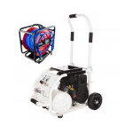 Compresseur aerfast ac32024 10 bar 24 litres + enrouleur 30 metres