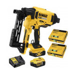 Dewalt agrafeuse clture dcfs950p2 18v 5 ah avec 1920 crampillons 40 mm