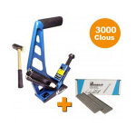 Lot primatech h330l cloueur parquet manuel + 3000 clous parquet Lot primatech h330l cloueur parquet manuel + 3000 clous parquet