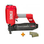 Lot senco sqs55 xp agrafeuse industrielle spciale ossature bois avec 8800 agrafes en 50 mm